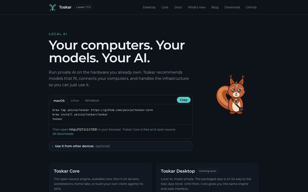 Toskar's home page